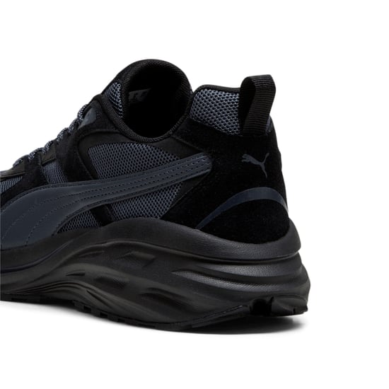 Men's Puma Hypnotic Trainers in Black Grey - Image 5