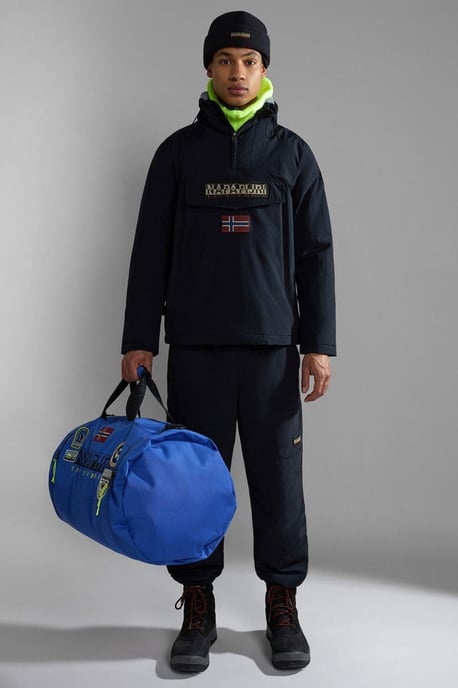 Regnskog Ficka Vinter Anorak Jacka Svart - Image 5