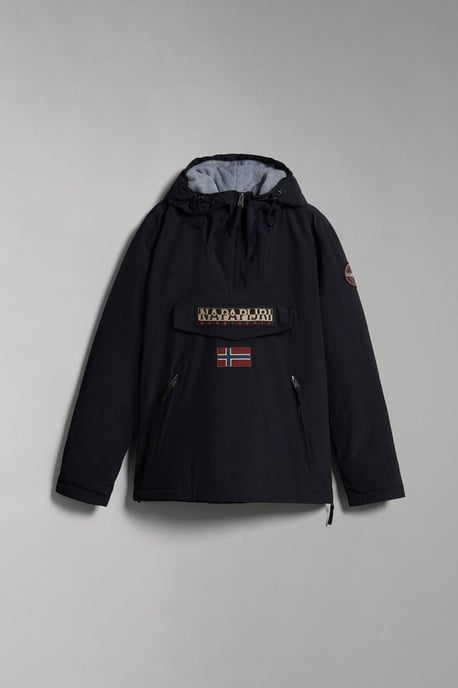 Regnskog Ficka Vinter Anorak Jacka Svart - Image 6