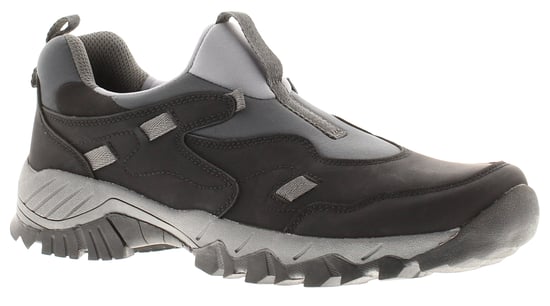 X-Hiking Mens Trainers Trail Shoe Rebel Slip On black - Image 1