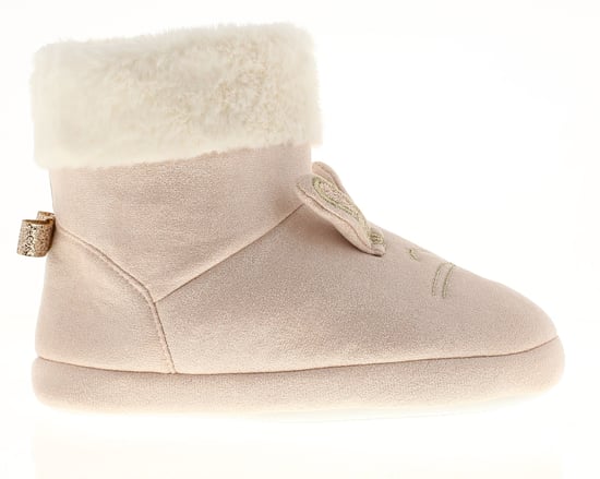 Kisses Girls Bootie Slippers Dual Size starting Pink - Image 2