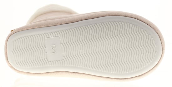 Kisses Girls Bootie Slippers Dual Size starting Pink - Image 5