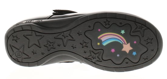 Buckle My Shoe Girls School Shoes Younger Lights Black Patent - Image 5