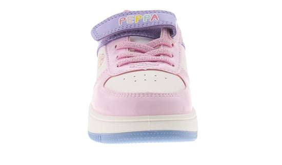 Peppa Pig Girls Trainers Viva Touch Fastening pink white purple - Image 3