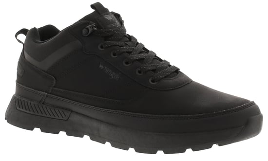 Wrangler Mens Smart Shoes Carver Lace Up black - Image 1