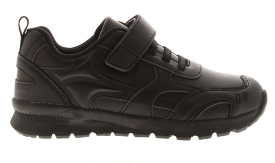 Rockstorm Boys School Shoes Trainers Bungee Elasticated Lace black - Image 2