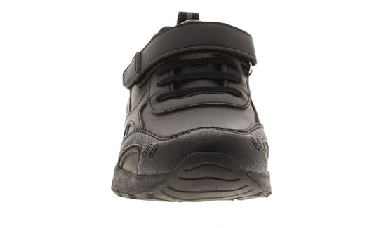 Rockstorm Boys School Shoes Trainers Bungee Elasticated Lace black - Image 3