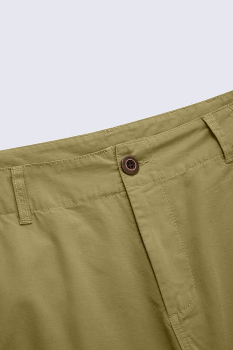 'Melbourne' Men's Cargo Trousers Lightweight Durable Cotton Twill Multi Pocket Pants Khaki - Image 4