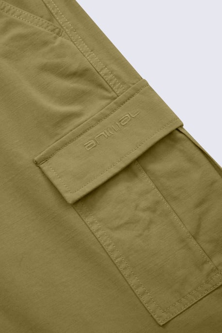 'Melbourne' Men's Cargo Trousers Lightweight Durable Cotton Twill Multi Pocket Pants Khaki - Image 5