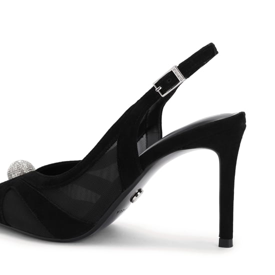 Carvela Suede Lumera Sling Court Heels - Image 3