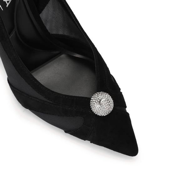 Carvela Suede Lumera Sling Court Heels - Image 4