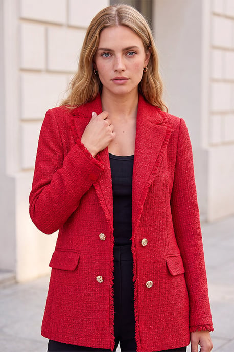 Fray Mid Boucle Jacket - Image 1