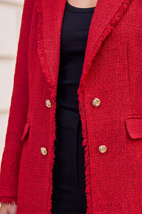 Fray Mid Boucle Jacket - Image 4