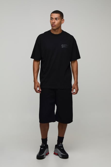 Oversized Limited Edition Gloss Print T-shirt - Image 4