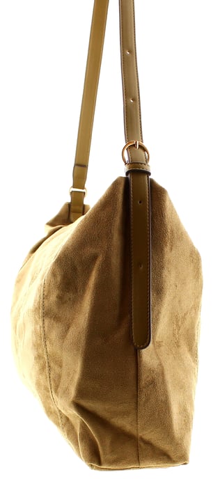 Womens Slouchy Shoulder Bag Harper Zip Fastening green - Image 2