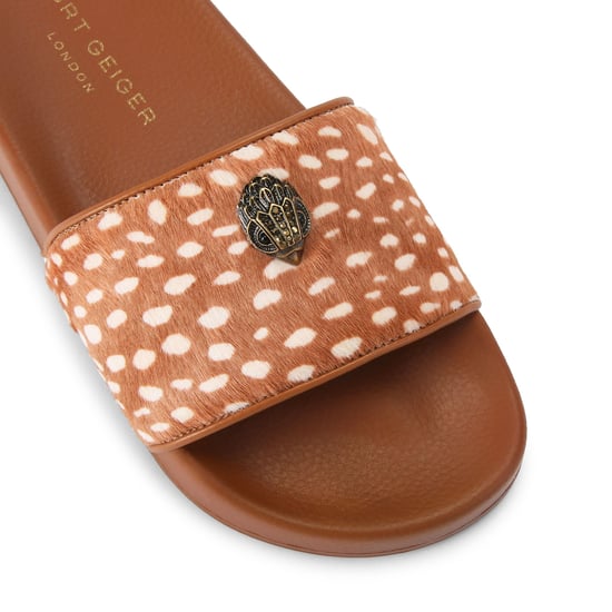 Kurt Geiger London Leather Meena Eagle Sandals - Image 3