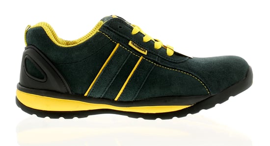 Men's Navy Tradesafe Suede Steel Toe Cap Safety Shoes - Image 2