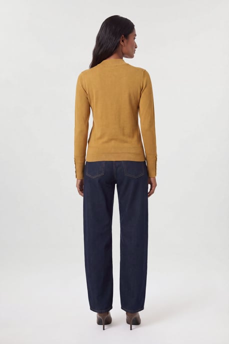 Forever Viscose Blend Knitted High Neck Jumper - Image 2