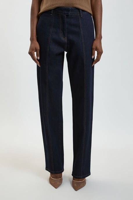 Denim Straight Leg Jean - Image 2