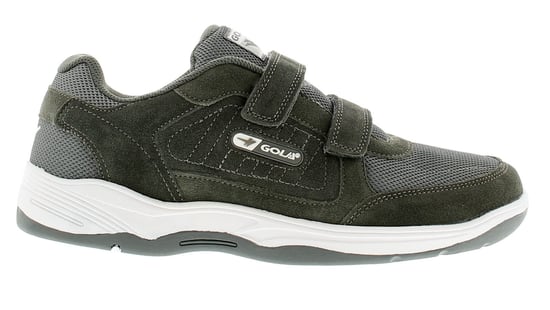 Gola Mens Trainers Belmont Suede Wide Touch Fastening charcoal - Image 2
