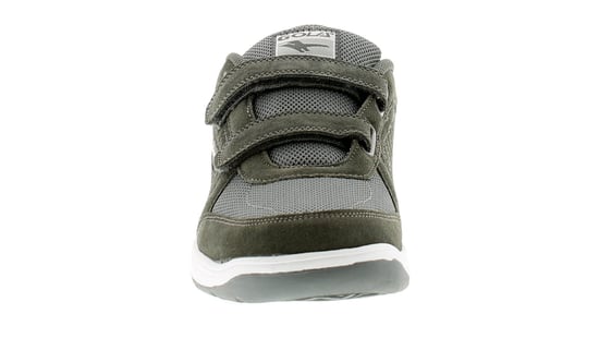 Gola Mens Trainers Belmont Suede Wide Touch Fastening charcoal - Image 3
