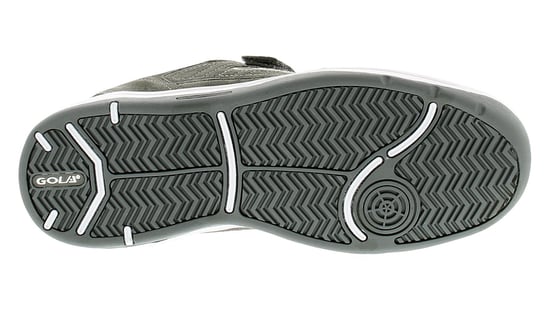 Gola Mens Trainers Belmont Suede Wide Touch Fastening charcoal - Image 5