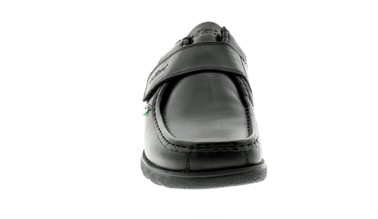 New Mens/Gents Black Kickers Fragma Touch Fastening School Shoes. - Image 2