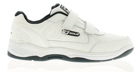 Gola Mens Trainers Belmont Suede Wide Touch Fastening white - Image 2