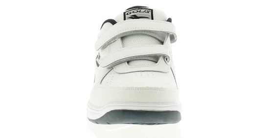 Gola Mens Trainers Belmont Suede Wide Touch Fastening white - Image 3