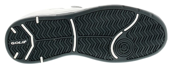 Gola Mens Trainers Belmont Suede Wide Touch Fastening white - Image 5