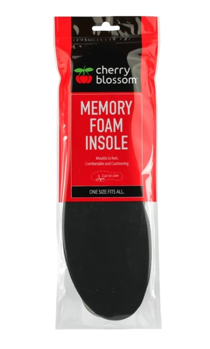 Memory Foam Insoles Cut to Size black - Image 1