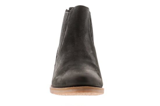 Hush Puppies Edith Womens Leather Ankle Boots Black - Image 2