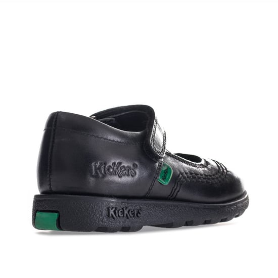Girl's Kickers Children Fragma Pop Shoe in Black - Image 2