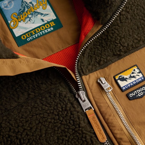 Superdry Mens Mountain Full Zip Fleece - Image 6