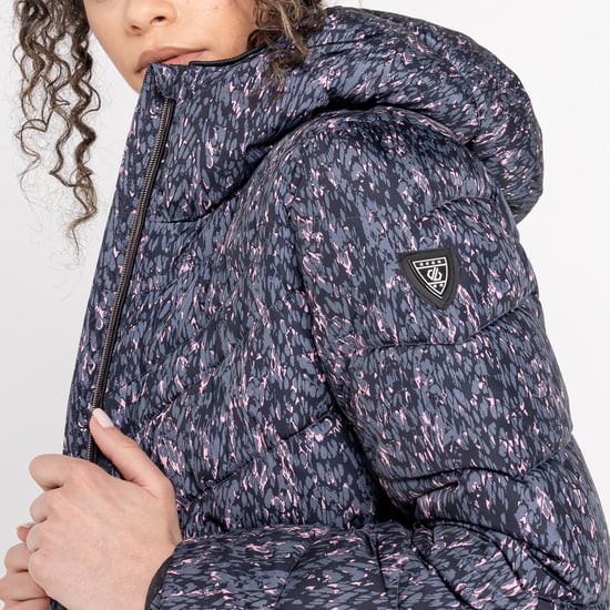 Dare 2B Womens Surmount Warm Hooded Padded Puffa Jacket - Image 5