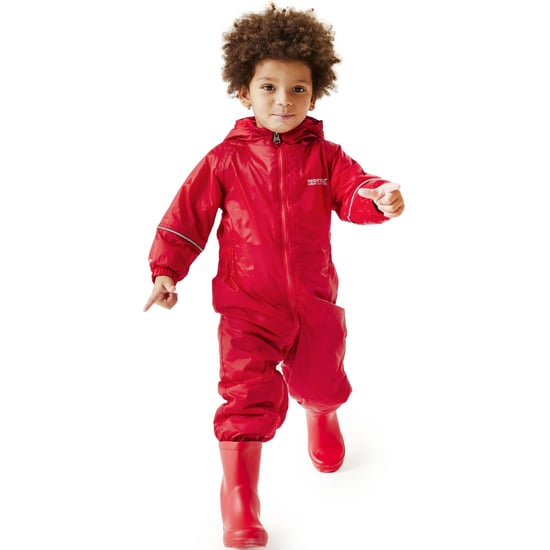 Regatta Kids Childrens Splosh III Outdoor Thermal Waterproof Rain Puddle Suit - Image 1