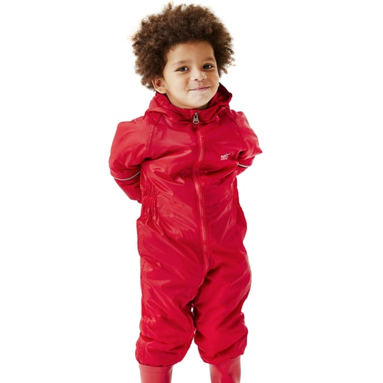 Regatta Kids Childrens Splosh III Outdoor Thermal Waterproof Rain Puddle Suit - Image 3