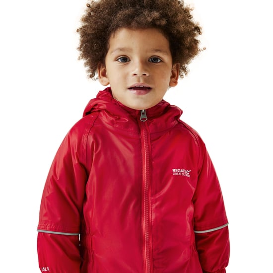 Regatta Kids Childrens Splosh III Outdoor Thermal Waterproof Rain Puddle Suit - Image 4