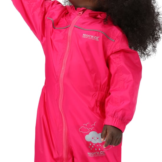 Regatta Girls Puddle Waterproof Rainsuit - Image 4