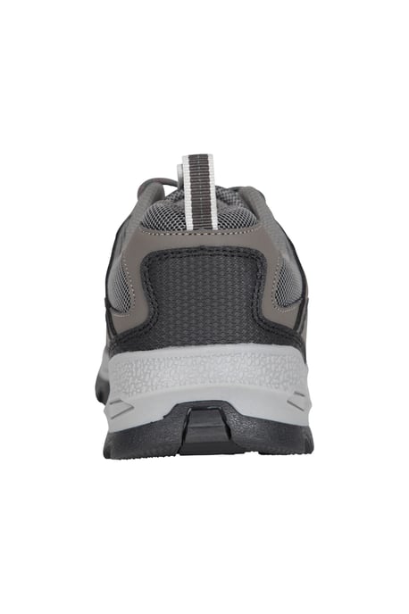 'Highline II' Mens Walking Shoes Breathable EVA Cushioned Suede Mesh Upper Dark Grey - Image 3
