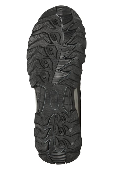 'Highline II' Mens Walking Shoes Breathable EVA Cushioned Suede Mesh Upper Navy - Image 3