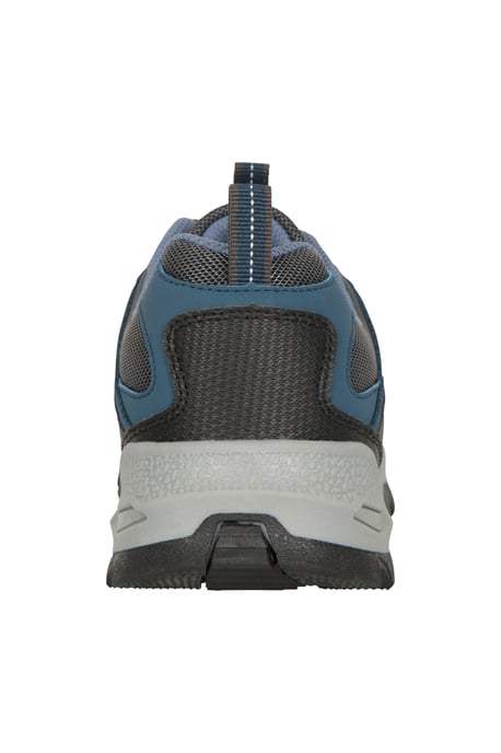 'Highline II' Mens Walking Shoes Breathable EVA Cushioned Suede Mesh Upper Navy - Image 4