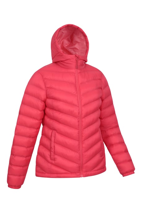 'Seasons' Women's Padded Jacket Water Resistant Insulated Winter Coat Coral - Image 2