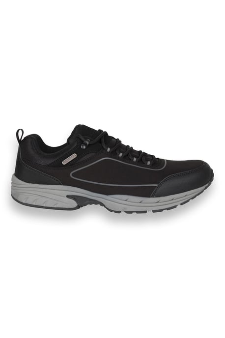 'Ramble' Mens Walking Shoes Waterproof Everyday Softshell IsoDry Charcoal - Image 2