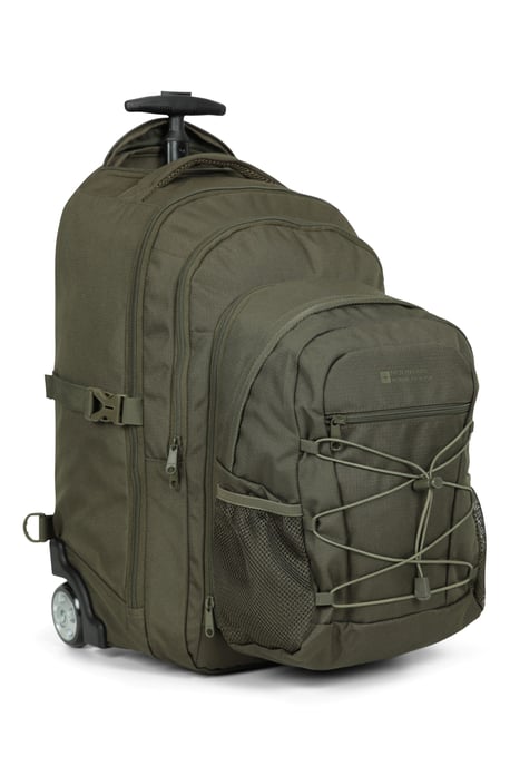 'Pioneer' Unisex Rucksack Wheelie with Detachable Daypack Travel Suitcase - Image 1