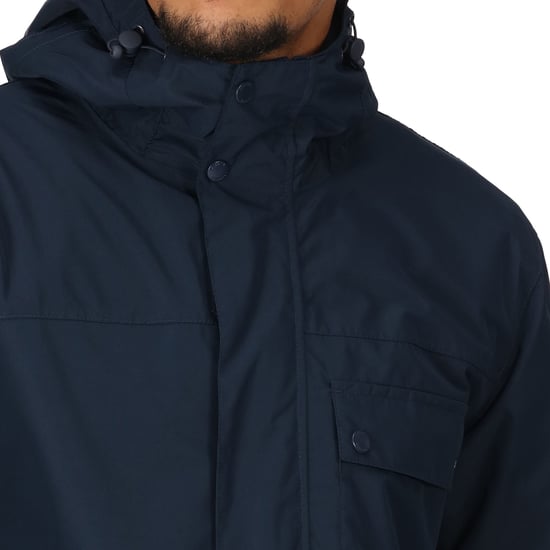 Regatta Mens Baymoor Waterproof Jacket - Navy - Image 4