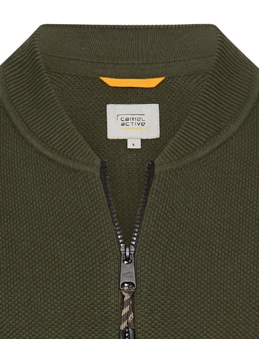 vest Camel Active forest groen katoen - Image 3