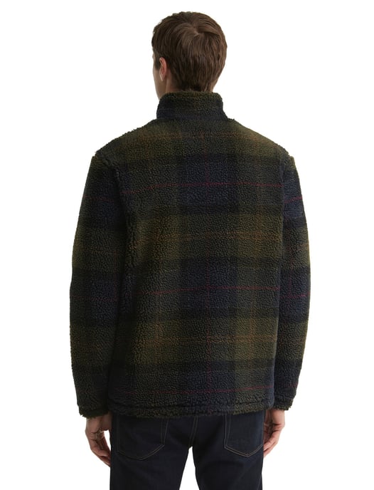 Vest Barbour groen fleece - Image 2
