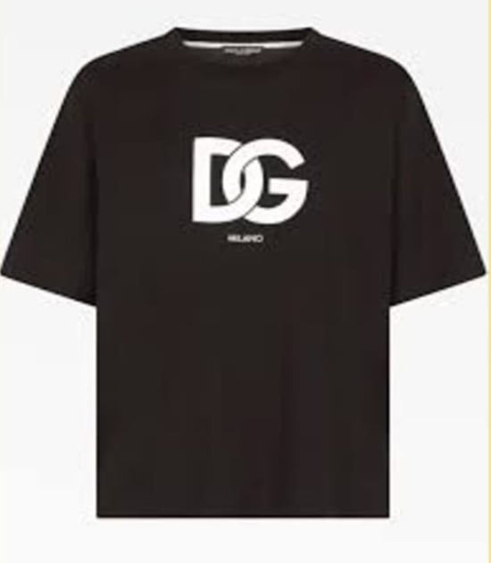 Dolche&Gabana Milano Oversize Cotton T-Shirt - Image 1