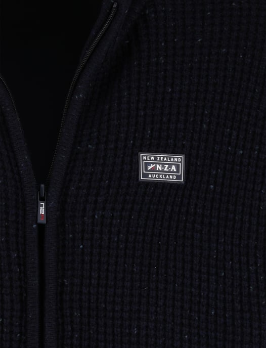 New Zealand vest wol normale fit navy effen - Image 4